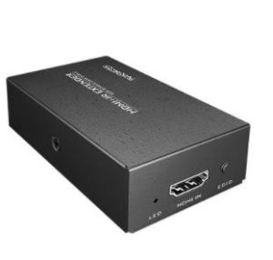 Extensor HDMI RJ45 BROBOTIX 651831, Negro, 50 m
