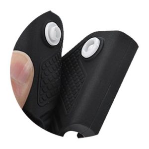 FUNDA PARA TABLETAS DE 8, 9 Y 12 PULGADAS DE SILICÓN, NEGRO, 6006207 BROBOTIX