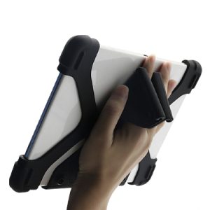FUNDA PARA TABLETAS DE 8, 9 Y 12 PULGADAS DE SILICÓN, NEGRO, 6006207 BROBOTIX
