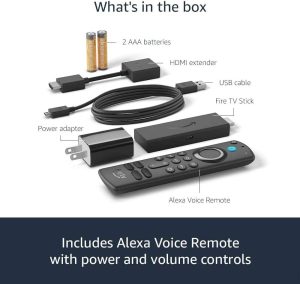 Fire TV Stick (3rd Gen) con control Alexa . Dispositivo HD streaming