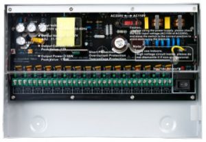 Fuente de poder centralizada de 16 canales de 12v, 12amps. Marca Provision (PI-PR-12A16CH)