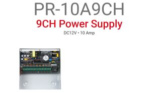 Fuente de poder centralizada de 9 canales de 12v, 10amps. Marca Provision (PI-PR-10A9CH)