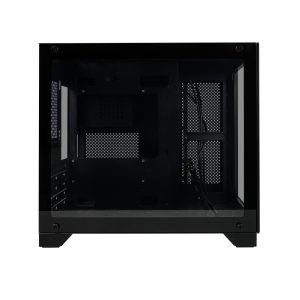 GABINETE GAMER GAME FACTOR CSG570 mATX FISHTANK, DOBLE CRISTAL, USB 3.0, S/FTE, NEGRO