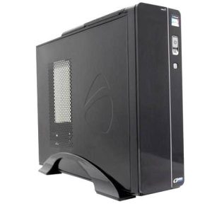 Gabinete ACTECK BERN, Slimline, PC, Micro ATX, Negro, 500 W