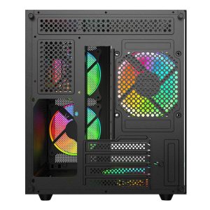 Gabinete CUBO GAMER CXi1 Negro. XZGAMC1B