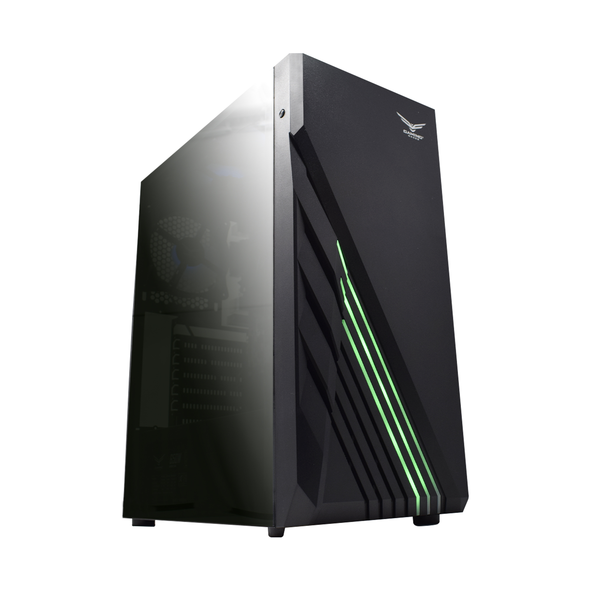 Gabinete Gaming Naceb Technology NA-0612, Gabinete, Negro