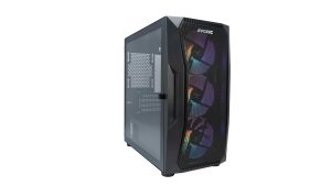 Gabinete Gaming Seoul, EVOTEC EV-1019, 3 ventiladores incluidos, USB 3.0