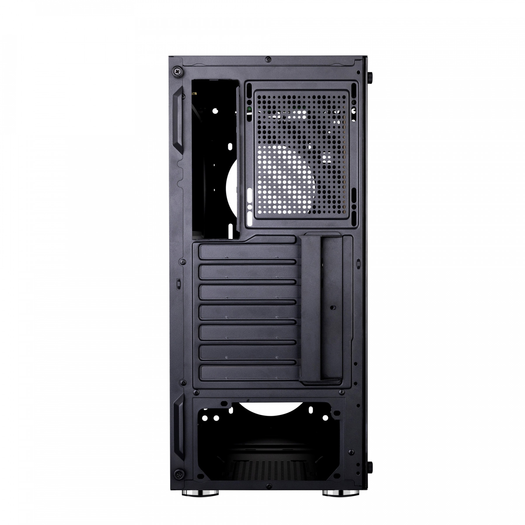 Gabinete Gaming Yeyian Case Rapture Series 2500, Midi-Tower, Gabinete, ATX, Micro-ATX, Negro