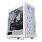 Gabinete THERMALTAKE V350 TG ARGB AIR, Mid-Torre, Gabinete, ATX, Micro ATX y Mini-ITX, Color blanco