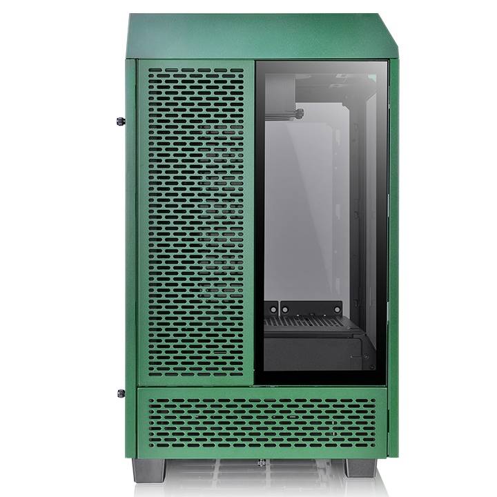 Gabinete Thermaltake The Tower 100 Racing Green (CA-1R3-00SCWN-00), Color Verde, Mini Torre