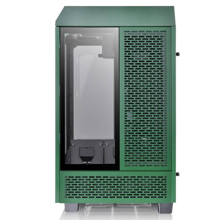 Gabinete Thermaltake The Tower 100 Racing Green (CA-1R3-00SCWN-00), Color Verde, Mini Torre