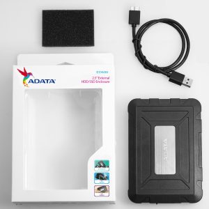 Gabinete para Disco Duro ADATA ED600, Serial ATA III, 2.5 pulgadas, Negro