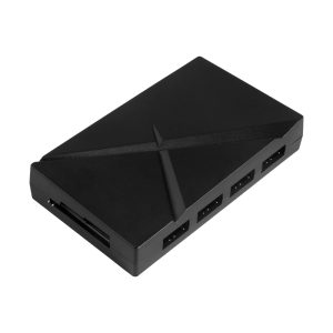 Hub Multicontactos ventiladores Balam Rush Eolox Hub EXH8: 4 Conectores Para ARGB 3 Pin