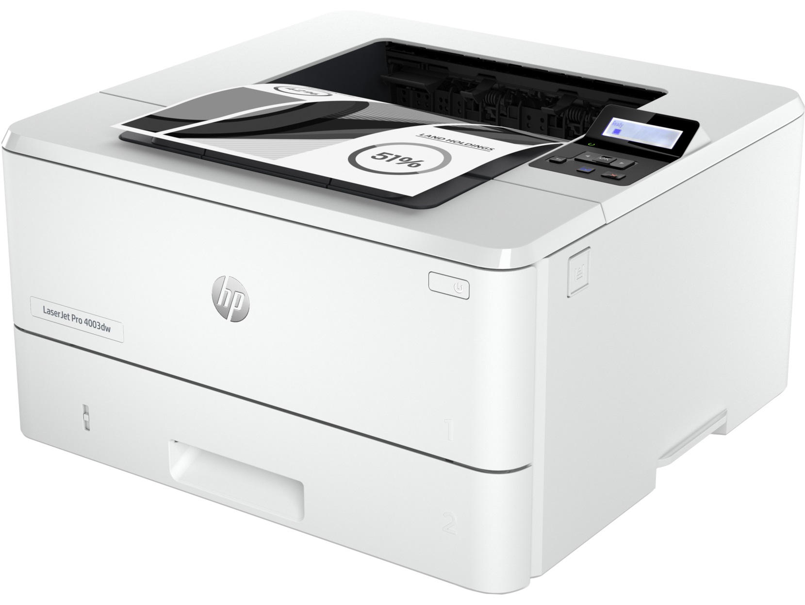 Impresora HP LaserJet Pro 4003DW 2Z610A - 42 ppm, 80000 páginas por mes