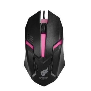 KIT GAMING 4 EN 1 NGC-PEGASUS AUDIFONOS LED TECLADO 104 BOTONES MOUSE 3 BOTONES 1000DPI MOUSEPAD ROJO