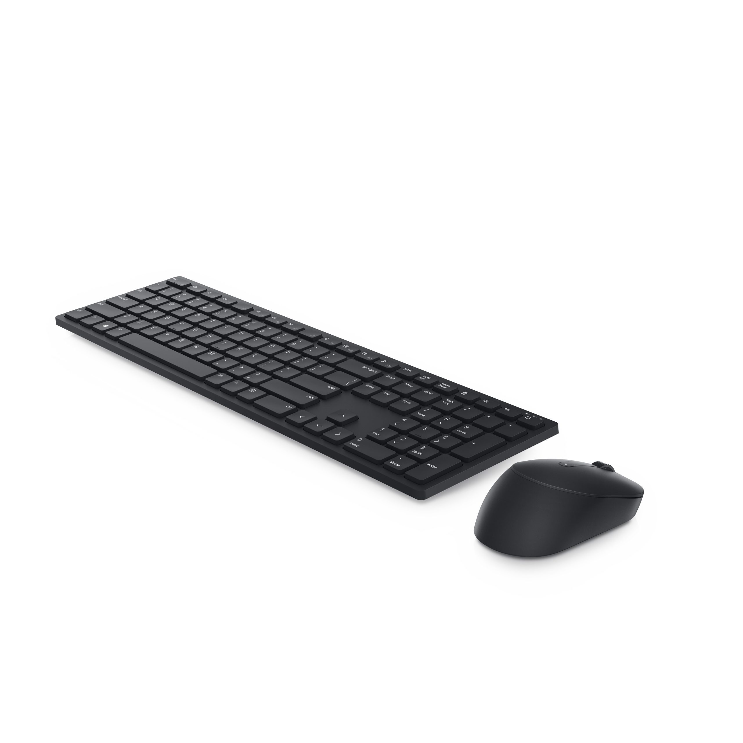 Kit Teclado y Mouse DELL KM5221, Español, Negro