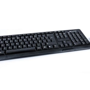 Kit de Teclado y Mouse Inalambrico Naceb Technology, 112 teclas, Negro NA-426