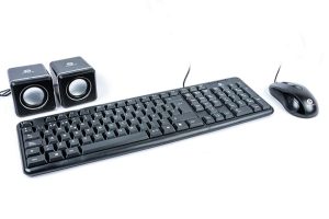 Kit de Teclado y Mouse Naceb Technology, Negro