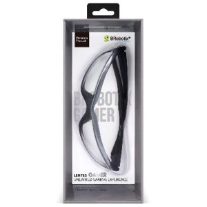 Lentes Antiradiacion Gamer BROBOTIX 6000281 , Negro, Antiradiación, Armazón de acetato
