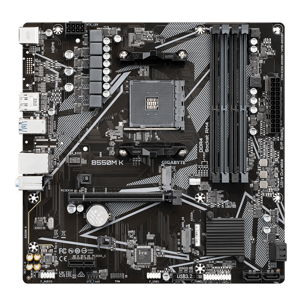 MB GIGABYTE B550M K