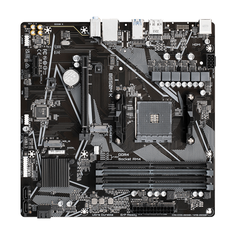 MB GIGABYTE B550M K
