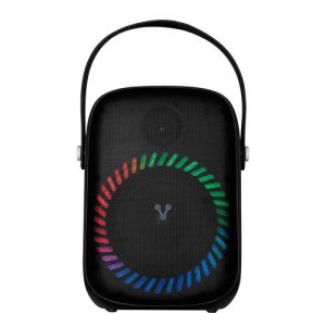 MINI BAFLE KARAOKE VORAGO KSP-455 40WATTS RECARGABLE 1 MICROFONO INALAMBRICO C/CORREAS TWS IPX5 BT 6HRS&nbsp;