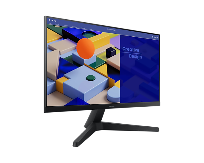 MONITOR SAMSUNG FLAT, 22 pulgadas, con Panel IPS, Sin Bordes, FHD, 75hz, 5ms, LS22C310EALXZX