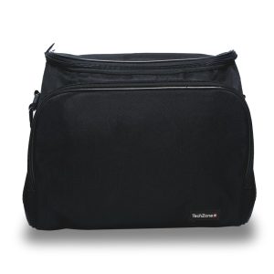 Maletín para proyector Bach TechZone, de 15.6 pulgadas, confeccionado en poliéster, capacidad de carga para proyectores de hasta 29 × 10.5 × 27 cm