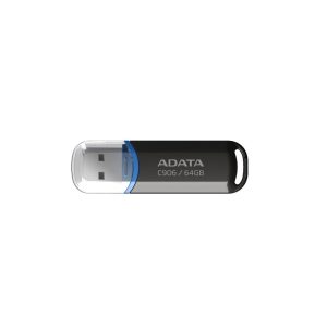 Memoria USB 2.0 de 64GB C906, diseño clásico y compacta. NP. AC906-64G-RBK Color NEGRO