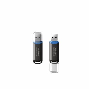 Memoria USB 2.0 de 64GB C906, diseño clásico y compacta. NP. AC906-64G-RBK Color NEGRO