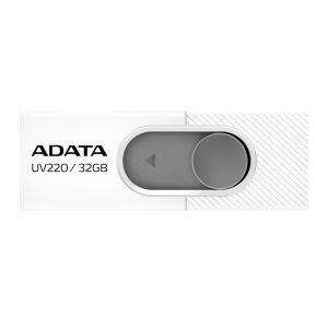Memoria USB ADATA UV220, Color blanco, 32 GB, USB 2.0