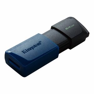 Memoria USB Kingston Technology DTXM/64GB, Azul / Negro, 64 GB, USB