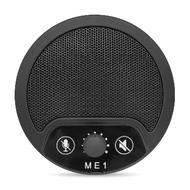 Micrófono Omnidireccional para PC, USB BROBOTIX 6000359, 20 - 20000 Hz, Alámbrico, .90 M, Negro