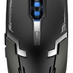 Mouse Gaming Naceb Technology NA-629, USB, Juego, Negro