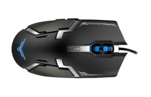 Mouse Gaming Naceb Technology NA-629, USB, Juego, Negro