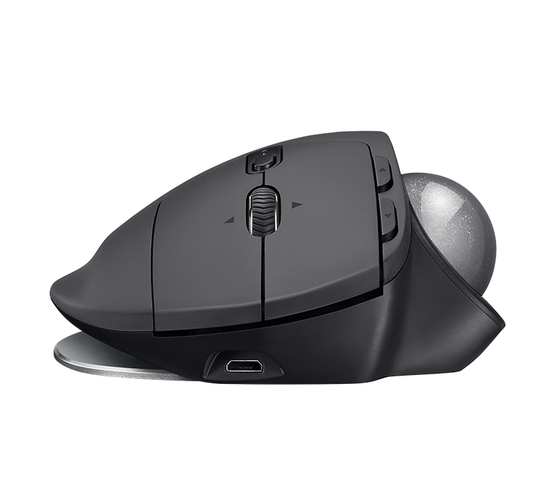 Mouse LOGITECH MX ERGO, Negro, USB