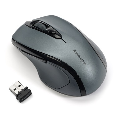 Mouse inalámbrico de tamaño medio KENSINGTON K72423AMA , Gris/Negro, Inalámbrico