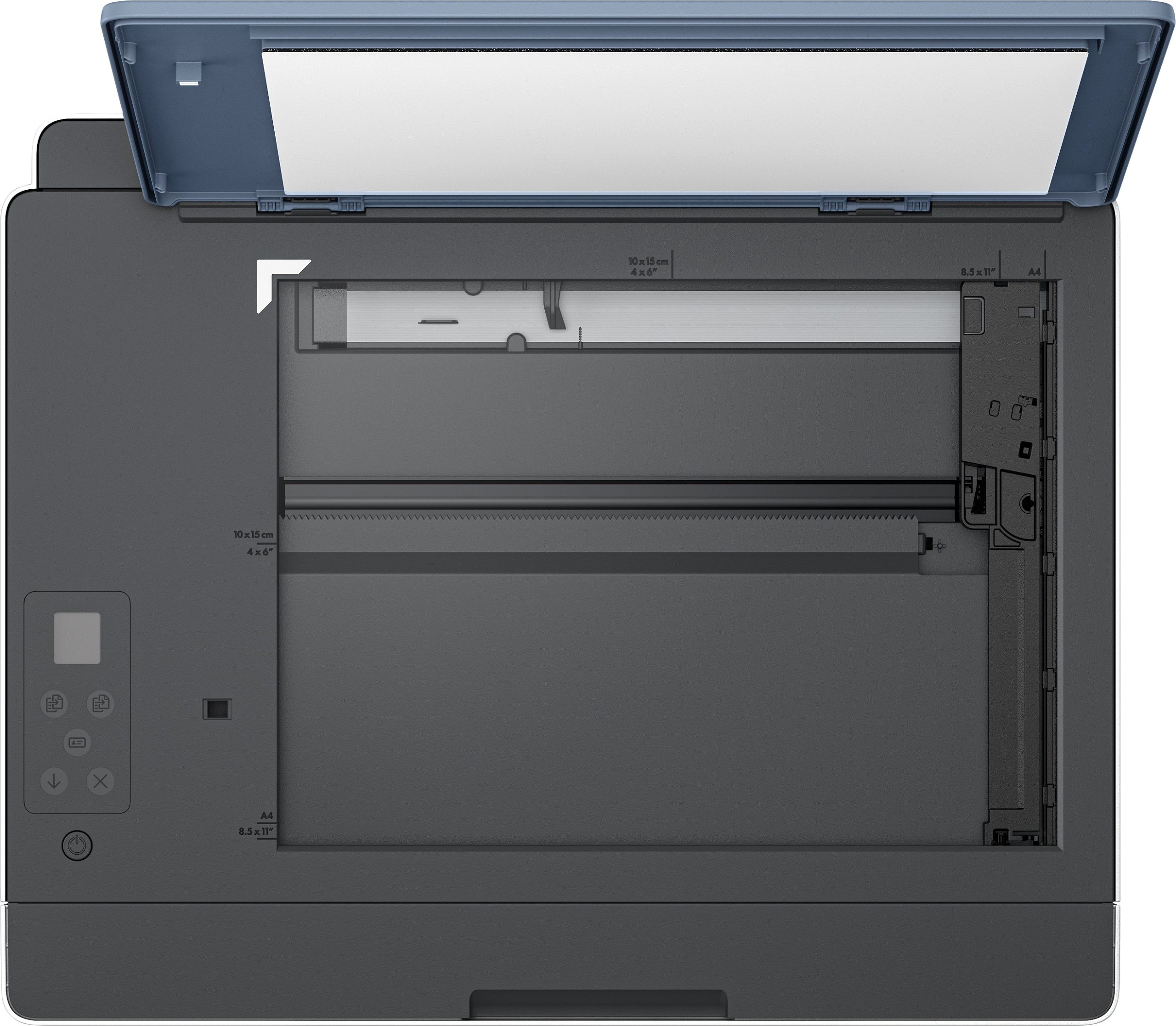 Multifuncional HP Smart Tank 525 1F3W3A - 3, 000 páginas por mes, 12 ppm, 4800 x 1200 DPI
