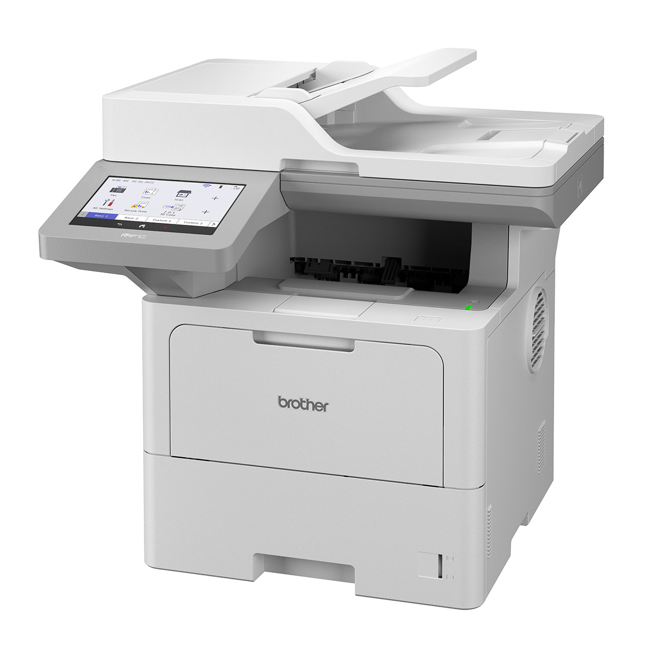 Multifuncional Láser Monocromático Brother MFCL6915DW, 52 ppm, Full Dúplex, Gigabit Ethernet, Wifi 2.4/5GHz, Cama Plana Oficio, Tóner de hasta 25,000 págs