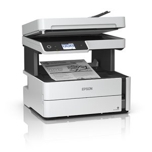 Multifuncional Monocromático EPSON EcoTank® M EPSON C11CG92301, 1200 x 2400 DPI, Inyección de tinta, 39 ppm, 251 hojas, 20000 páginas por mes