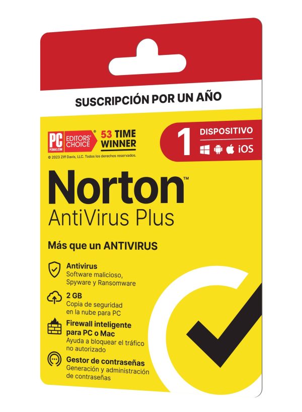 NORTON ANTIVIRUS PLUS 1D 1A 21443389