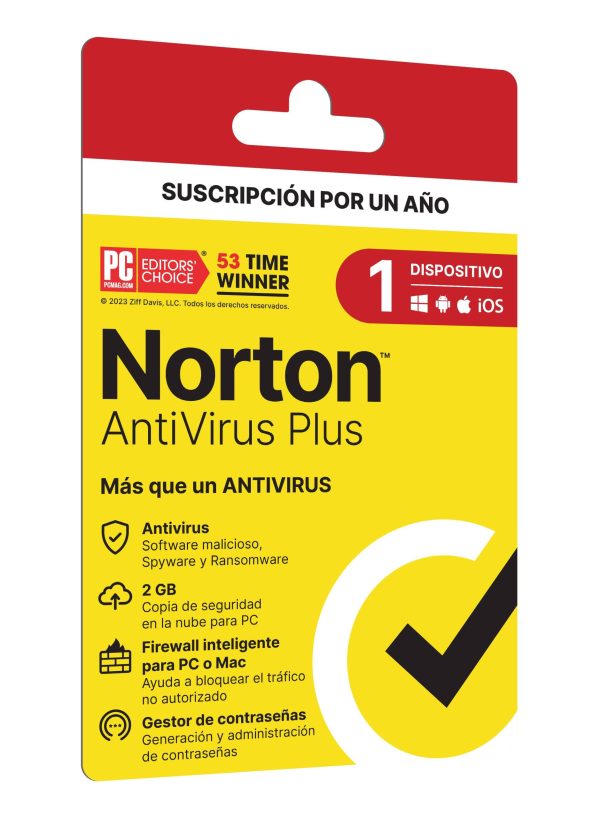 NORTON ANTIVIRUS PLUS 1D 1A 21443389
