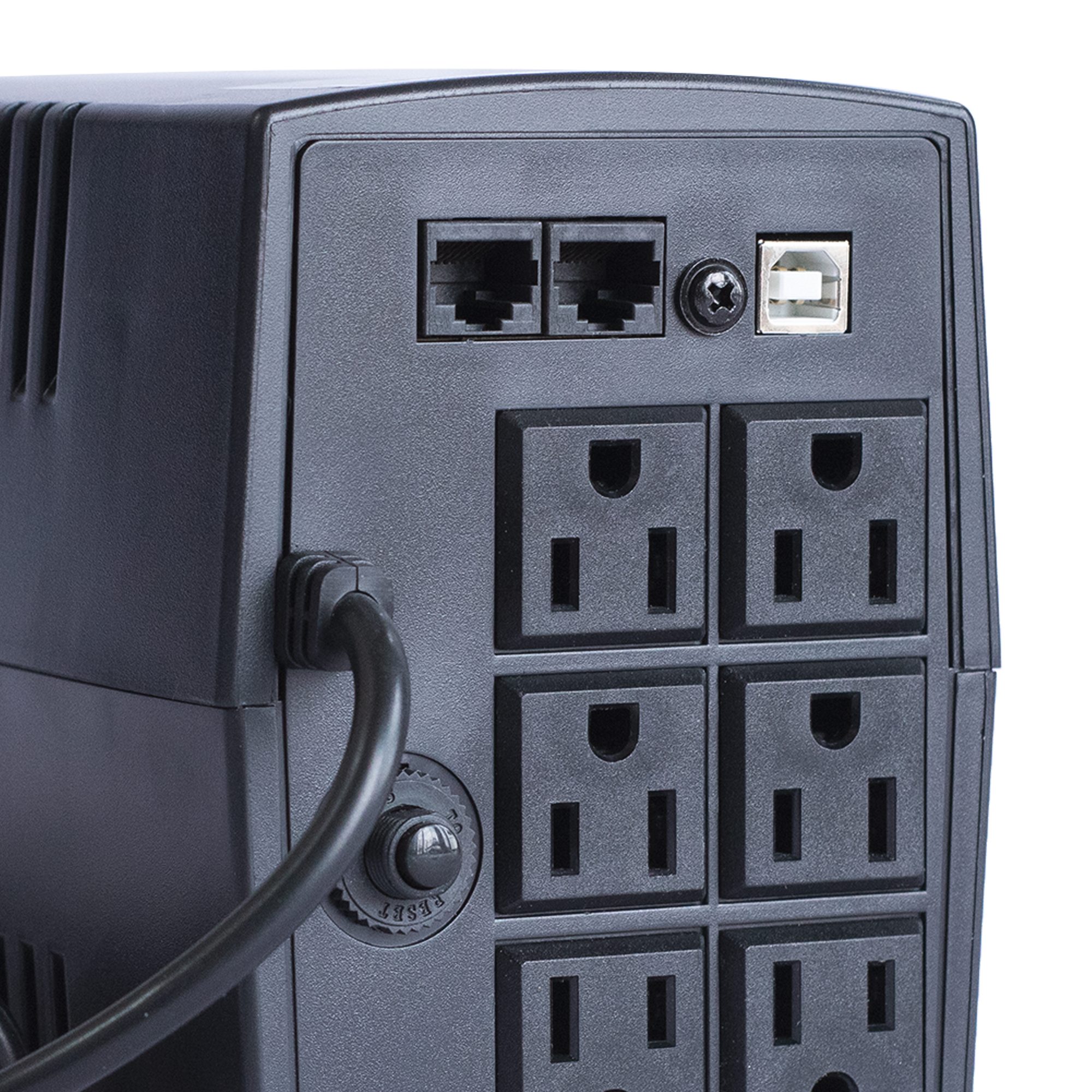 No-Break SMARTBITT SBNB1000USB, 1000 VA, 500 W, Negro, Hogar y Oficina