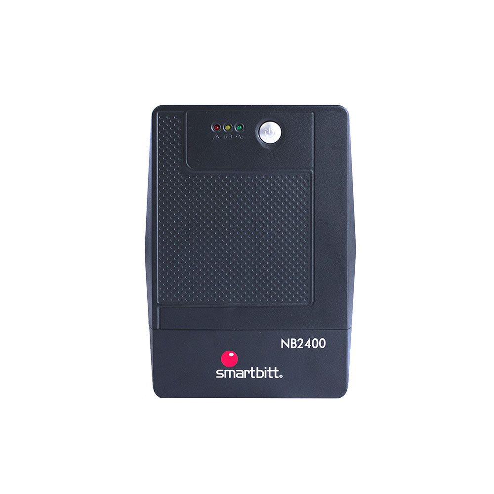 No Break SMARTBITT SBNB2400, 2400 VA, 1200 W, Negro, Hogar y Oficina