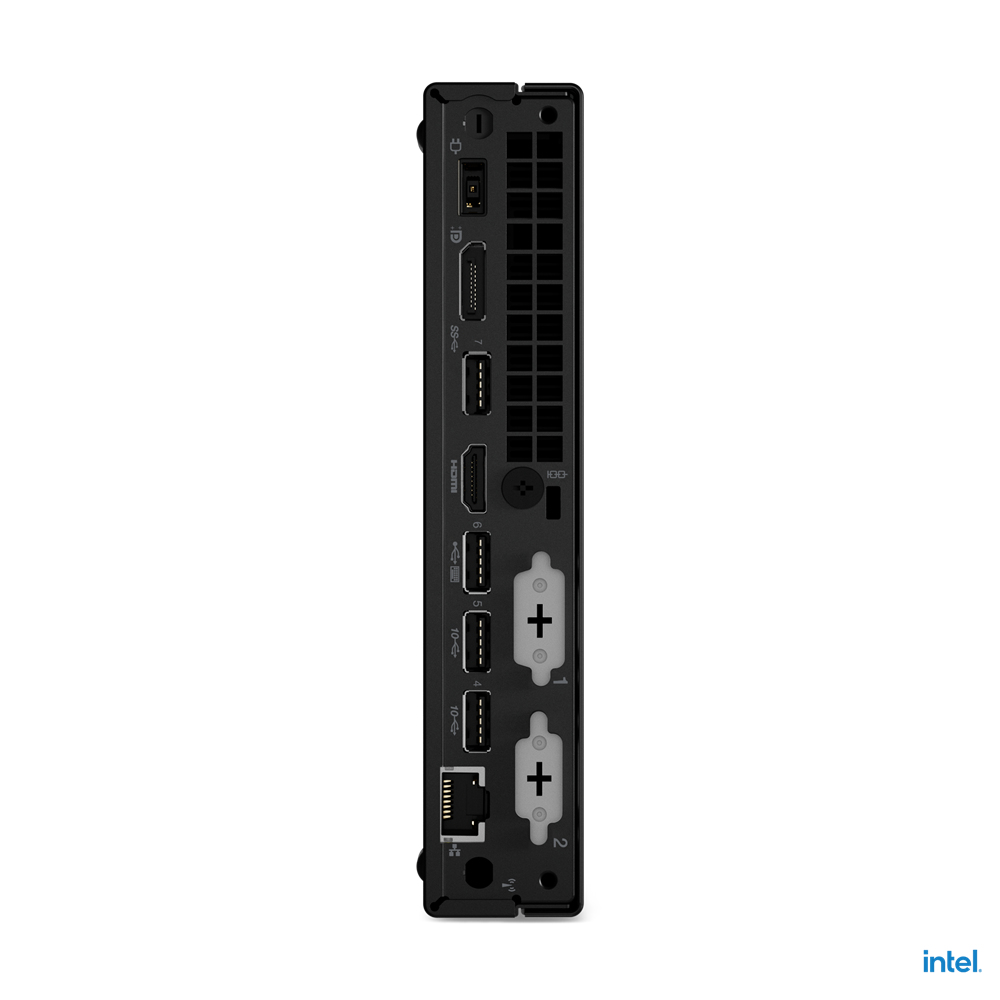 PC de escritorio LENOVO ThinkCentre M70q Gen 3, Intel Core i7-12700T, 8 GB, DDR4, 256 GB SSD, Windows 11 Pro