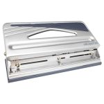 Perforadora Pegaso gris 333 perfora hasta 30 hojas de 75grs