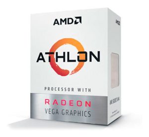 Procesador AMD ATHLON 3000 RADEON VEGA 3, 3,5 GHz, 9 núcleos, Socket AM4, L1 192KB