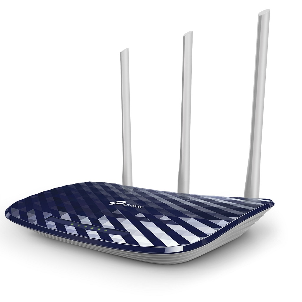 Router TP-LINK Archer C20, 433 Mbit/s, 5 GHz, Externo, 3, Blanco