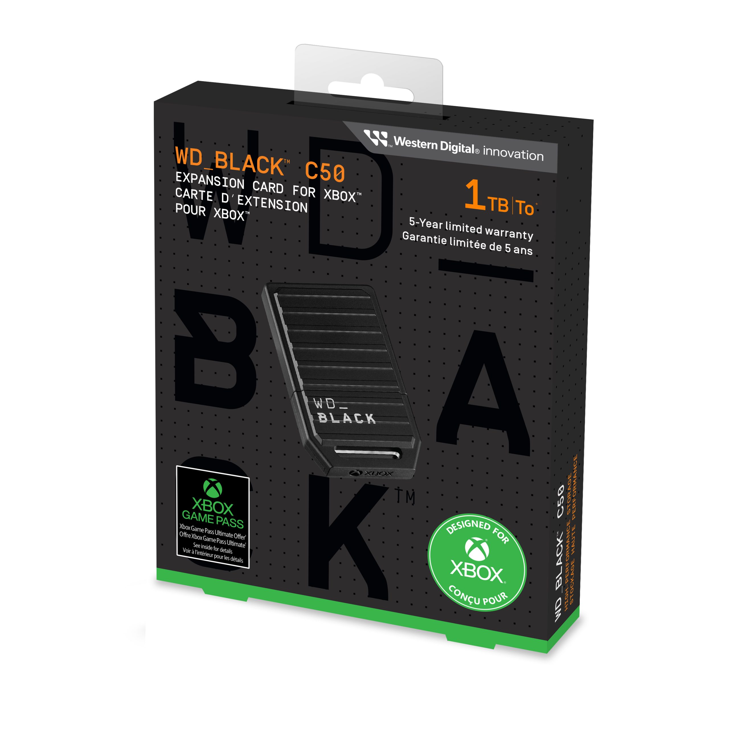 SSD WD Black C50 WDBMPH0010BNC-WCSN XBOX