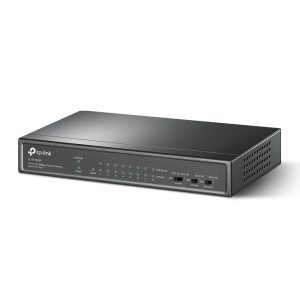 Switch de escritorio de 9 puertos a 10 / 100Mbps con 8 puertos PoE+